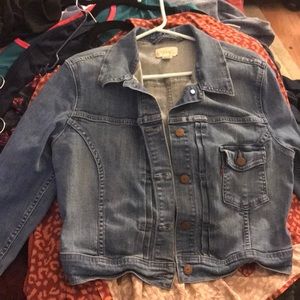 Xl Levi Strauss denim jacket crop